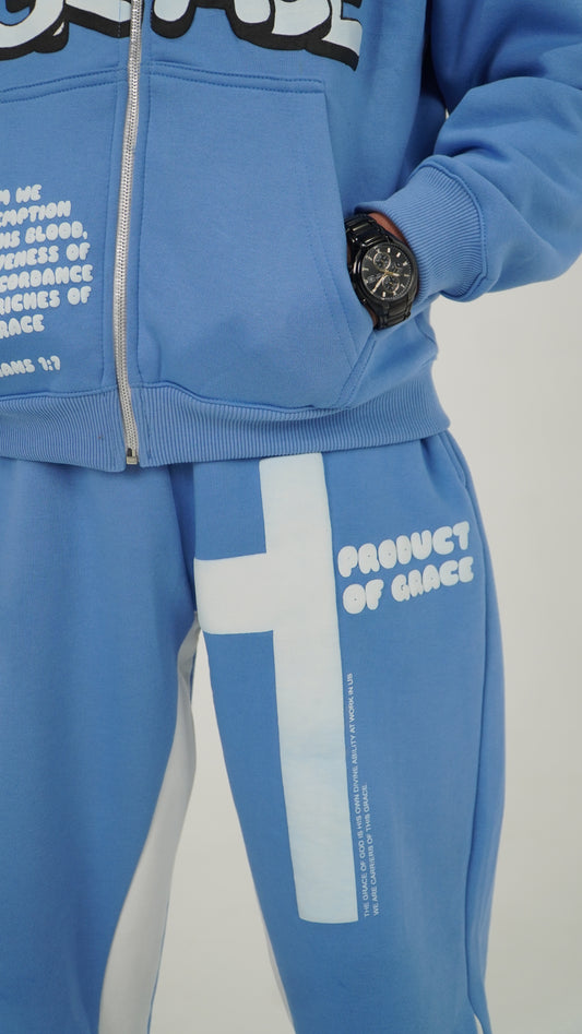 POG FLARE PANTS (BLUE)