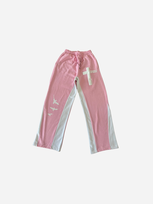 GTH FLARE PANTS (PINK)