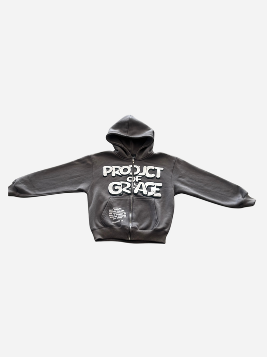 GTH ZIP UP (GREY)