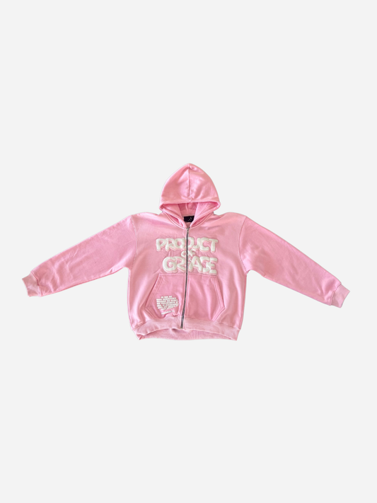 GTH ZIP UP (PINK)