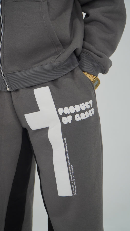 POG FLARE PANTS (Grey)